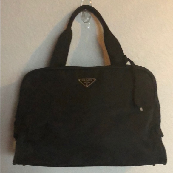 Prada Handbags - Authentic Prada Black Nylon Handbag